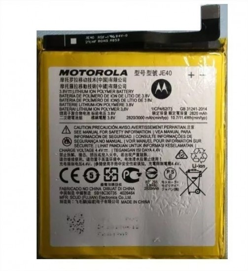 Bateria para Motorola Moto ONE XT1941/ Moto G7 PLAY JE40 ORIGINAL