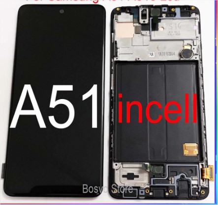 Display Samsung A51 A515 Incell Com Aro