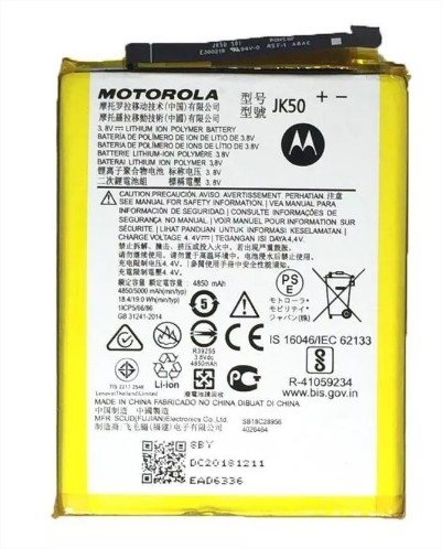 Bateria para Motorola Moto G7 POWER Xt1955 Jk50 ORIGINAL